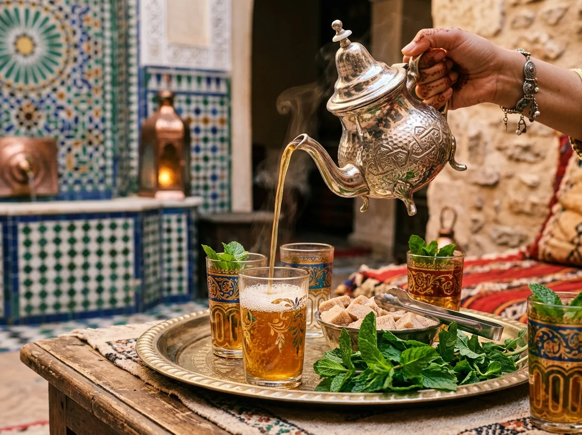 Mint tea