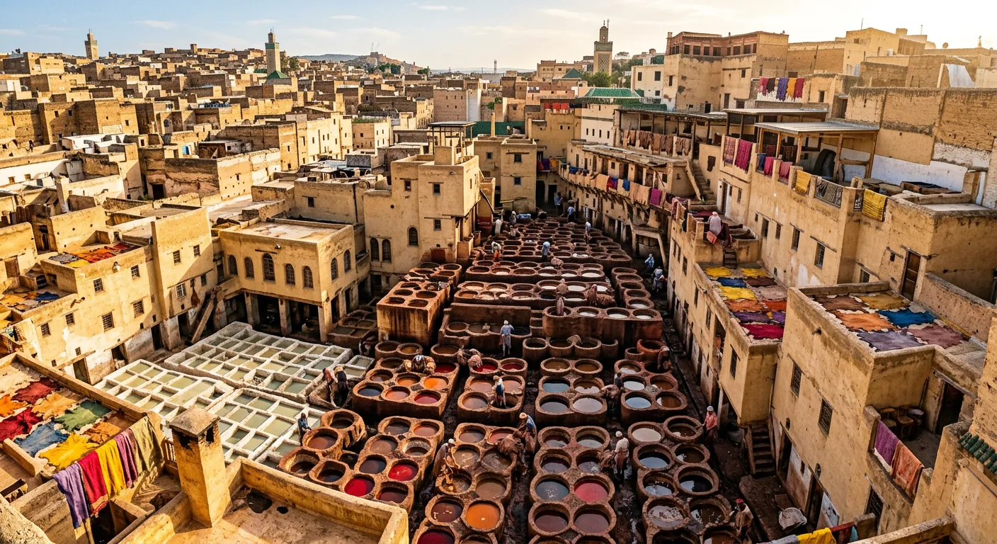 Fes el-Bali Medina & Tanneries