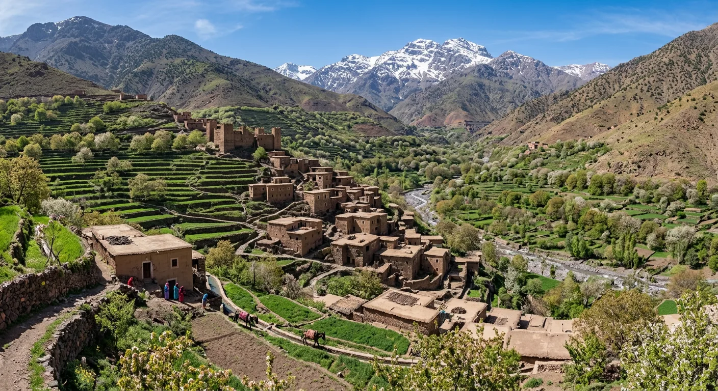 Aït Bougmez Valley, Morocco