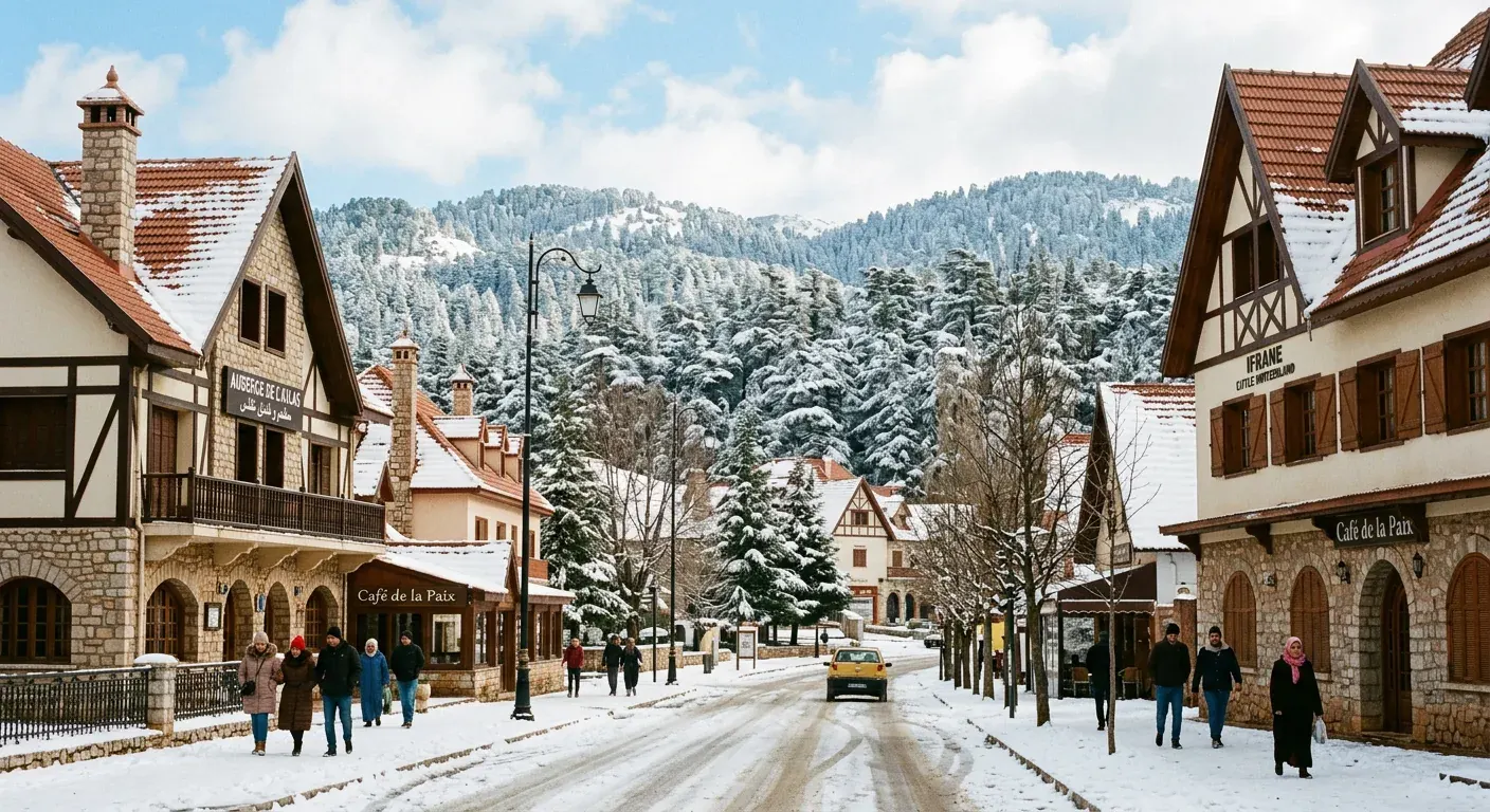 Ifrane & the Azrou cedar forest